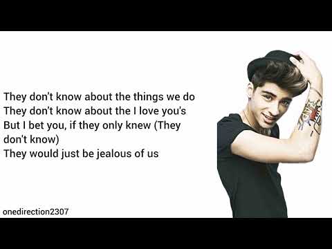 One Direction They Don T Know About Us Lyrics Pictures