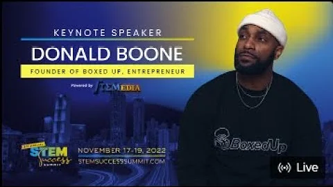 DAY 1 OPENING SESSION | KEYNOTE SPEAKER - DONALD BOONE