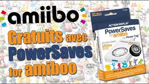Des amiibo GRATUITS avec PowerSaves for amiibo