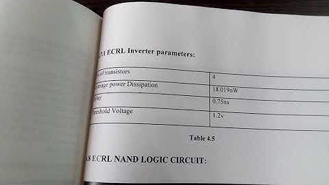 ADIABATIC TECHNIQUE FOR POWER EFFICIENT LOGIC CIRCUIT