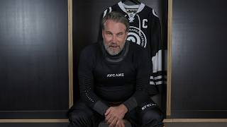 NHL Legend Peter Forsberg Reviews the AYCANE Baselayer Neck Guard Shirt BLADE GT