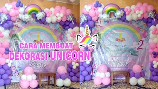 Cara Mudah Dan Gampang Membuat Dekorasi Balon Ala Unicount