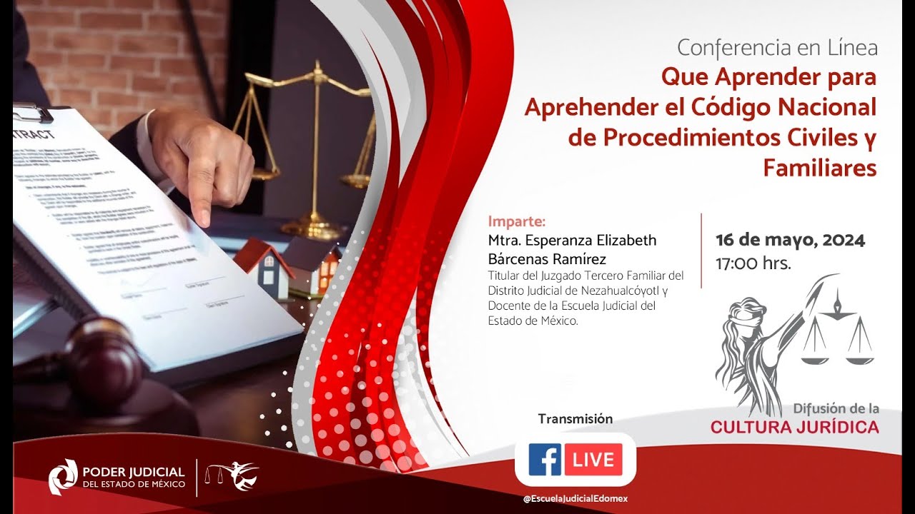 Qué aprender para aprehender el Código Nacional de Procedimientos Civiles y Familiares