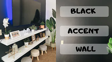 Are black walls still in style?