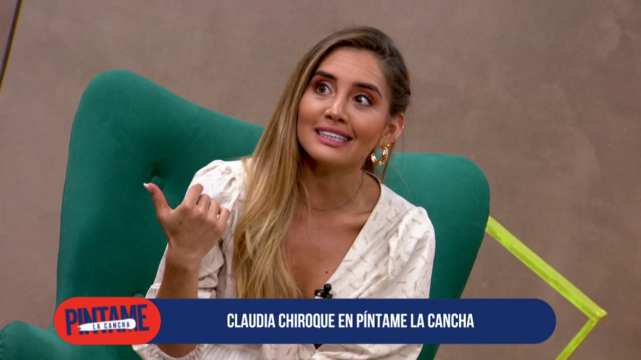 CLAUDIA CHIROQUE NOS ACOMPAÑA EN ESTUDIOS