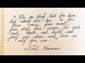 Calligraphy English | Inspirational Handwriting Quotes | English calligraphy practice