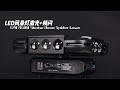 YB038 12pcs RGBW Strobe Moving Head Laser for Bar,live house