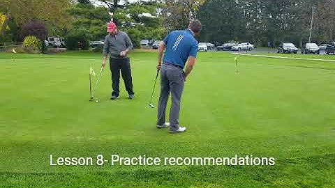PGA level 3. Video 8- Practice recommendations.