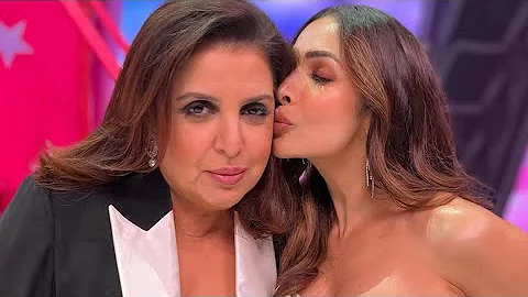 Farah Khan, Malaika Arora, Gauahar Khan, Jaaved Jaaferi Enjoy Lunch On Jhalak Dikhhla Jaa Sets