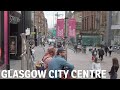 A Saturday Evening Walk Through Glasgow City Centre | Scotland