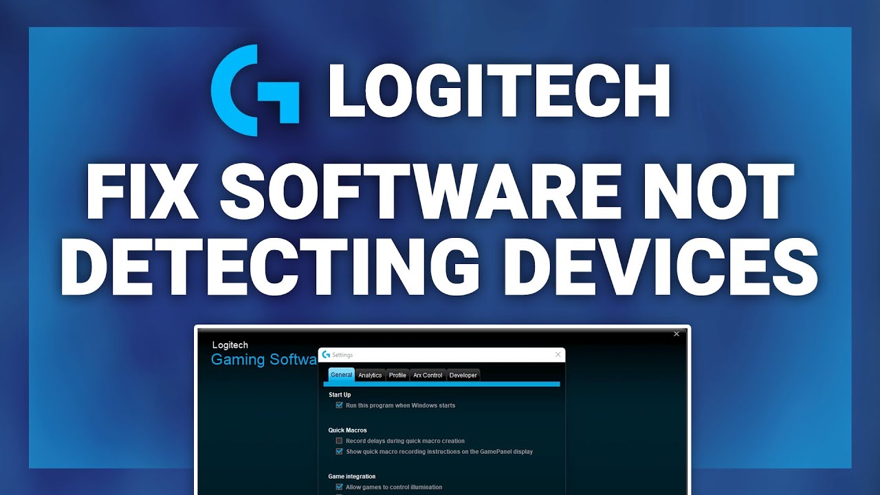 Logitech Gaming Software – How to Fix Detecting Equipment! | Complete Tutorial -