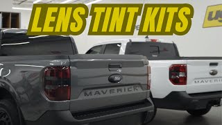 How To Install Ford Maverick Lens Tint Kits | From Underground Graphics