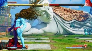 STREET FIGHTER V gill double reset touch of death combo