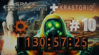 Race Against Time and Space #10 (Factorio Space Exploration + Krastorio 2)