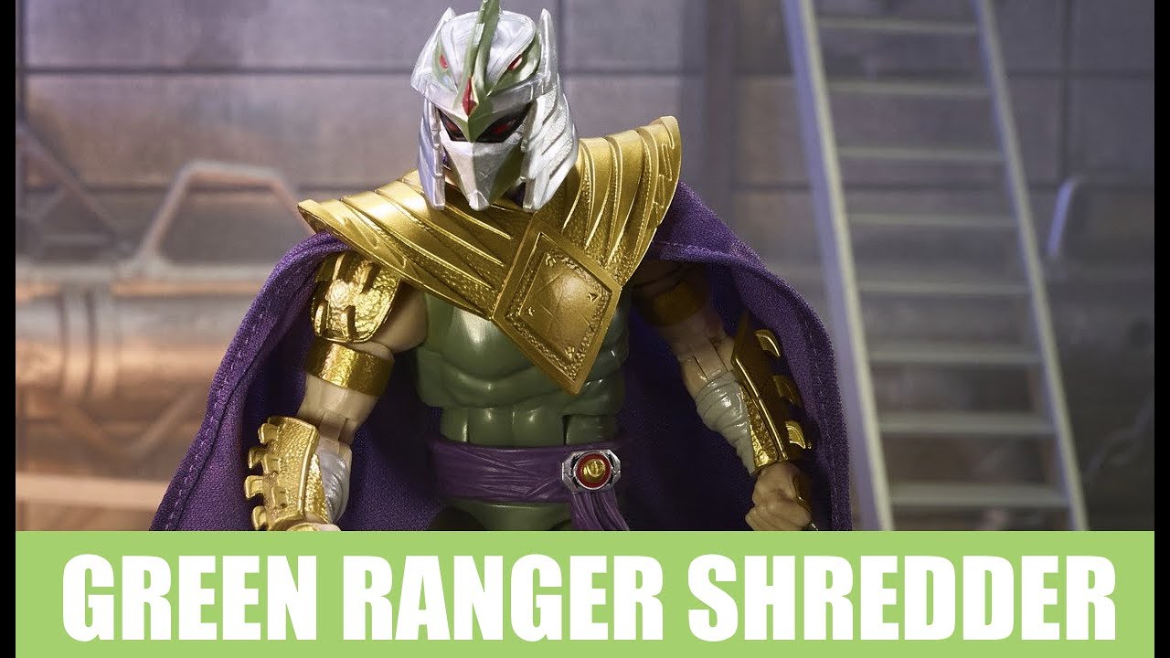 Power Ranger Shedder Power Rangers Lightning Collection Green Ranger Shredder Revealed ...