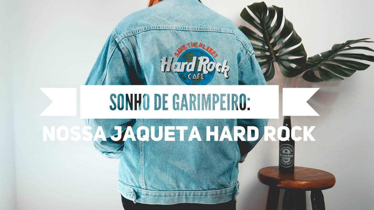 jaqueta da hard rock cafe