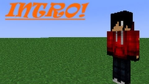 my minecraft animation intro
