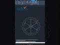 Gear + Hatching Trick in AutoCAD 💡 #shorts #autocad #autocadtutorial #autocadforbeginners