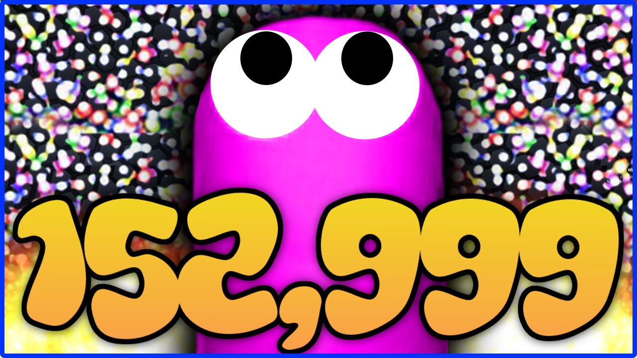 WORLD RECORD 6,000,000+ MASS SLITHER.IO HACK!! - New Mods Slither