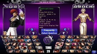 [KOF Wing EX 1.2] Hero's Team vs Villain's Team