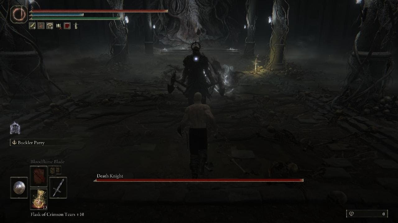 Elden Ring | Shadow of the Erdtree „Death Knight“ Boss Fight (Bucklershield and Miséricorde)