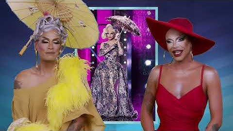 FASHION PHOTO RUVIEW: RuPaul's Drag Race Season 17 Ep 8 - Parasols, Shady Ladies!