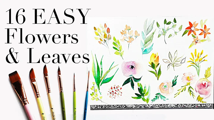 16 Watercolor Filler Flowers You Should Be Using i...