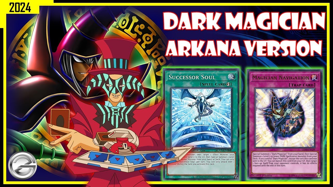 DARK MAGICIAN DECK NEW ARKANA VERSION GAMEPLAY JANUARY 2024 | YUGIOH DUEL  LINKS