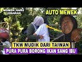 🔴 MENGHARUKAN‼️TKW MUDIK DARI TAIWAN KASIH KEJUTAN BUAT IBU YANG SEDANG JUALAN IKAN