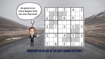 How to solve an exceptional Extra Region Sudoku ?