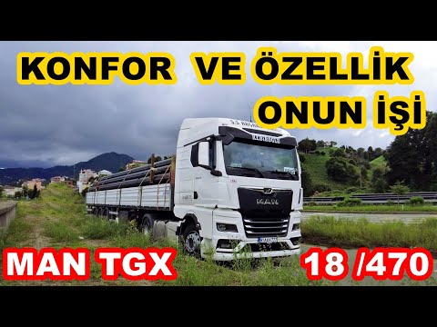 GÖZ DOLDURAN ÖZELLİKLERİ İLE MAN TGX 18/470 / TIR TANITIM İNCELEME