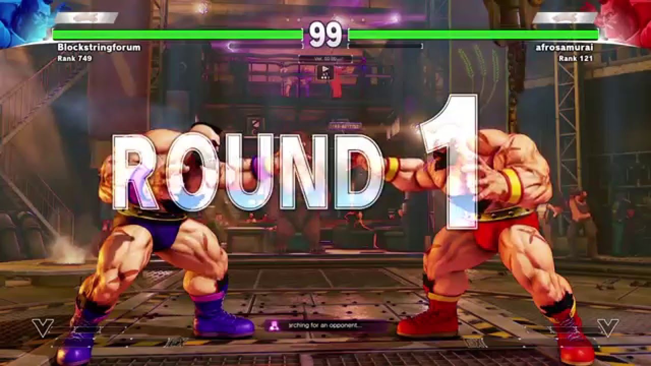 SFV Beta: BS Ralenzo (Zangief) vs Afrosamurai (Zangief)