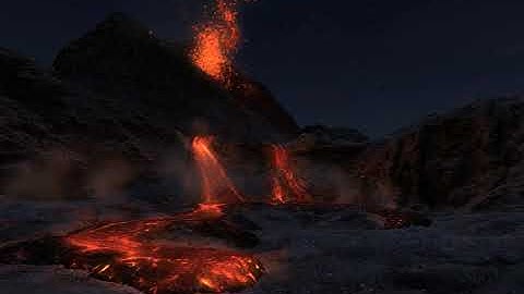 Volcano Simulator - Eruption by Night (2015)