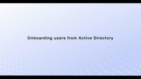 How to import users from Active Directory | ManageEngine PAM360