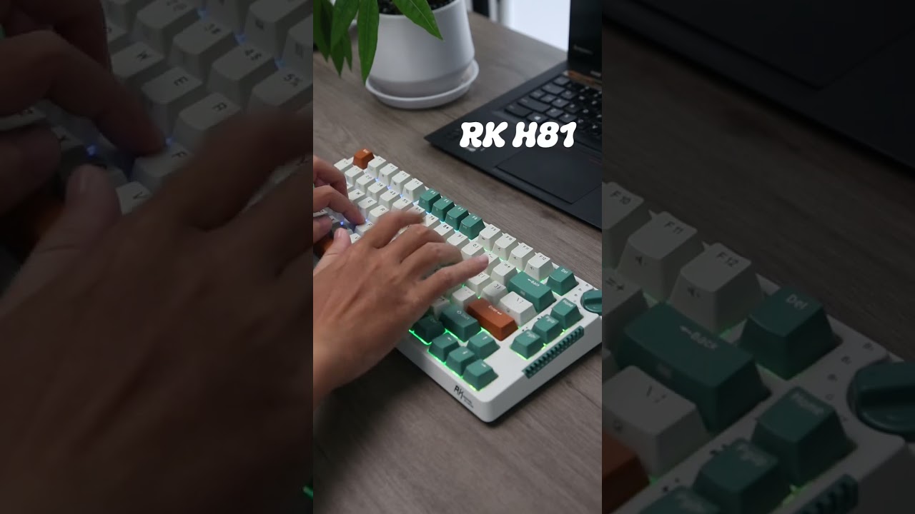 RKH81 keyboard: Unlock efficiency and personality, all-round three-mode + hot-swap new experience!