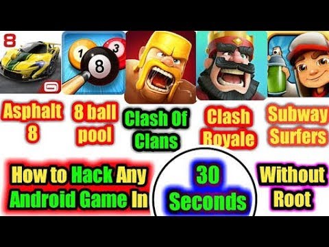 Hack any game from android device...!