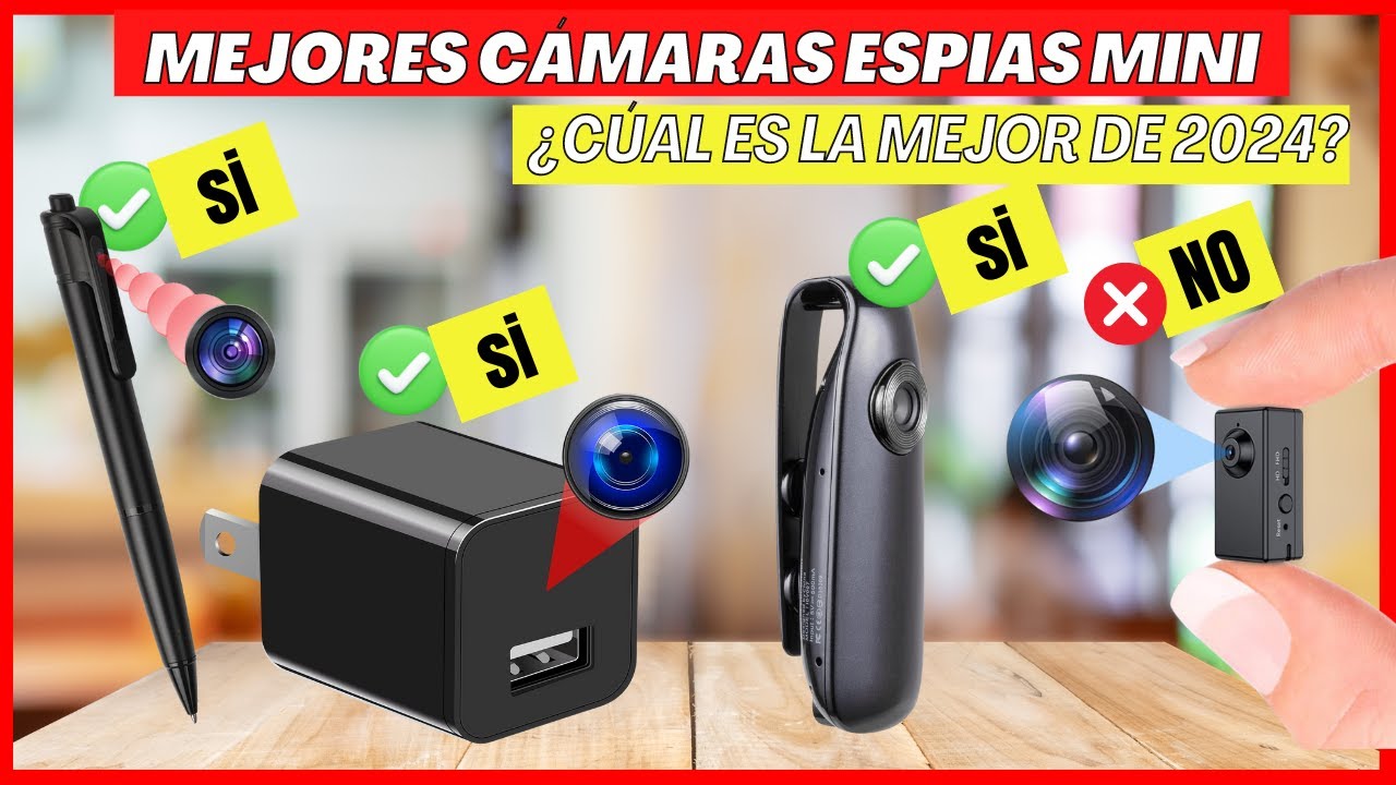 ᐉ Lo mejor en【CÁMARAS ESPÍA】≪ Novedades 2024≫ 