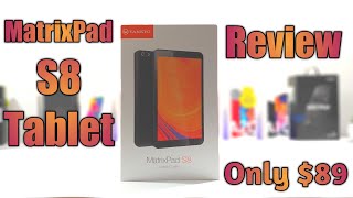 Vankyo MatrixPad S8 Tablet Full Review - Only $89 - YouTube
