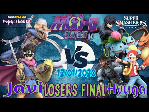 Javi (Hero, Sheik) vs Hyuga (Snake, Pokemon Trainer, Joker) LOSERS FINAL   MKSunday 60