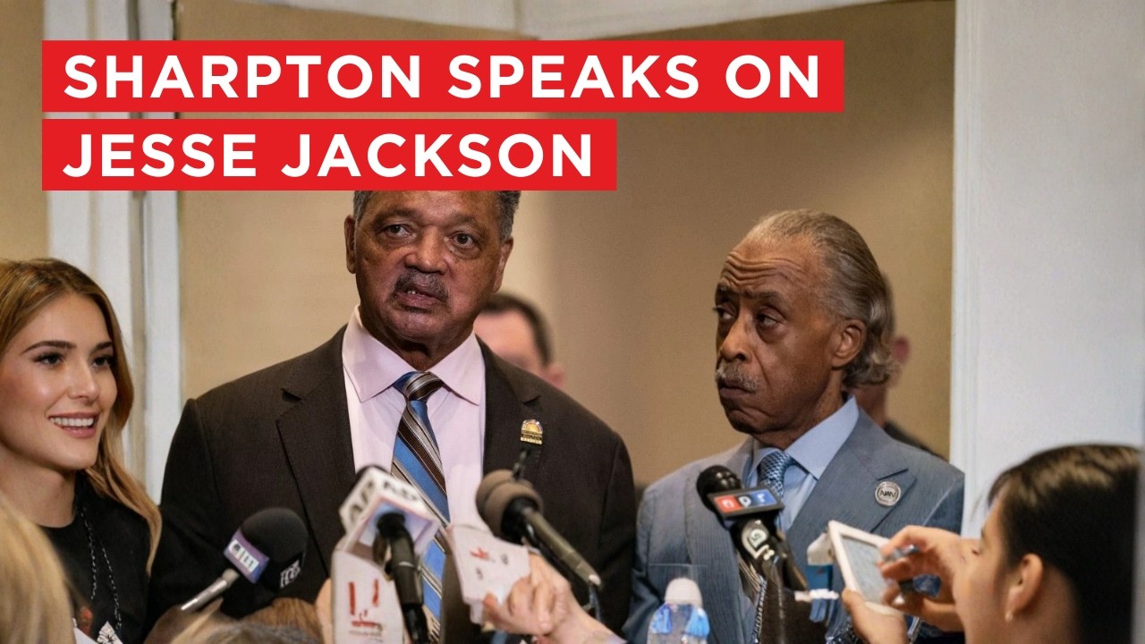 LIVE | Rev. Al Sharpton Holds Press Conference on Death of Rev. Jesse Jackson | VERTEX