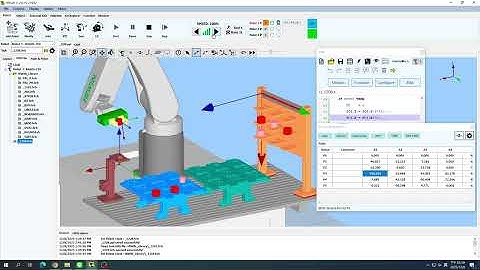 以經濟部iPAS機器人工程師術科中階認證程序放C料盤第2排與第3排