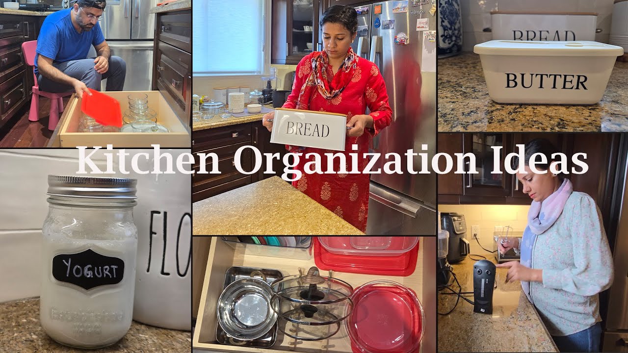Kitchen Haul and Organization Ideas | Aj Ghar per Butter Banaya | Bread & Yogurt | Canada Vlogs 🇨🇦 