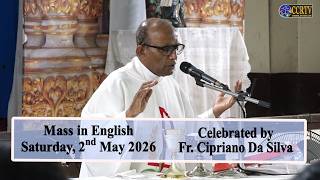 Mass in English - 2nd May 2026 - Fr. Cipriano Da Silva - Our Lady of Immaculate Conception Church