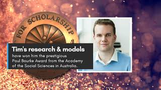 Paul Bourke Award Winner 2021 - Dr Tim Neal, The University of New South Wales