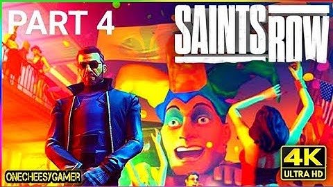 Saints Row PS5 Walkthrough Gameplay Part 4 - Observe and Report (2160P 4K Ultra HD 60fps)