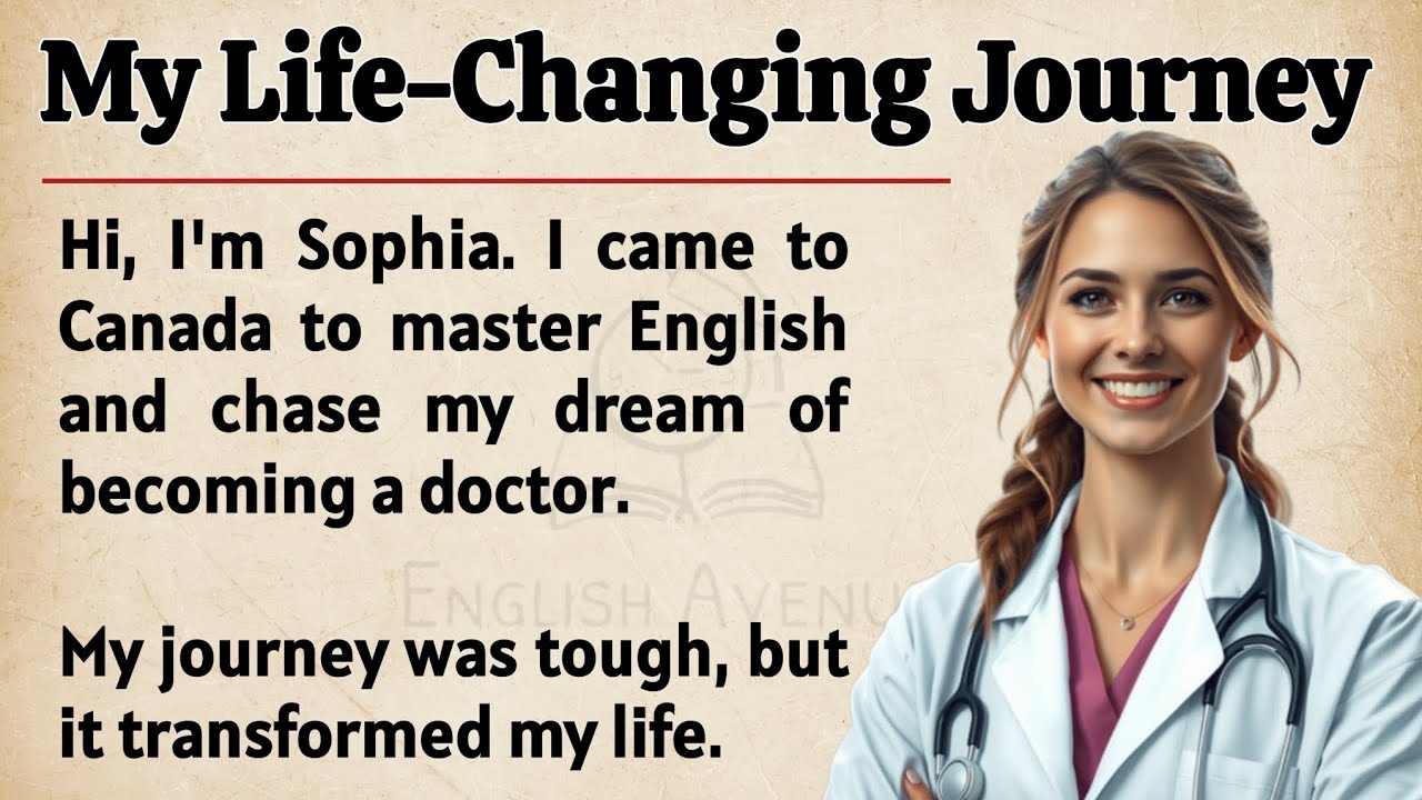 Outline Video I Learned English, I Became a Doctor || Learn English Through Story Level 3 π₯|| Listening Practice β