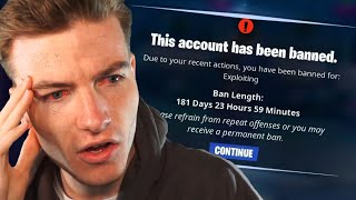 I got banned from Fortnite for cheating?!...