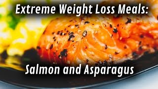 Hey everyone! this episode of extreme weight loss meals features a
very basic introduction meal: salmon and asparagus. fish is light high
in protein...