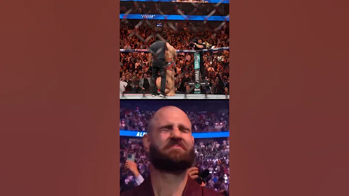 Jiri Prochazka reacts to Alex Pereira KO ❤️‍🩹. #ufc #ufc320 #alexpereira #jiriprochazka