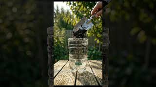 DIY Wick Watering System That Actually Works 💧 #gardenhack #diy #plants